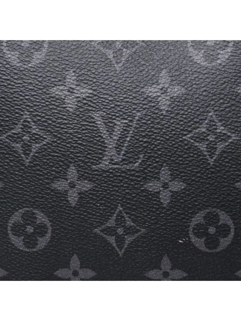 Louis Vuitton Grand Sac Tote Bag Monogram Eclipse Black Silver